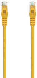 AISENS Cable de Red Latiguillo RJ45 LSZH Cat.6A 500 Mhz UTP AWG24, Amarillo, 1.5M