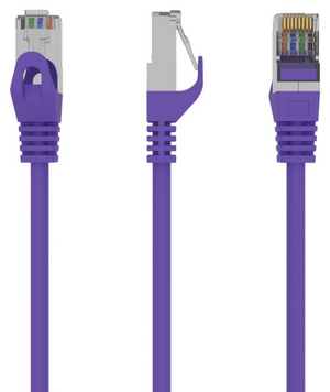 Gembird RJ45/RJ45 Cat6 0.5m cable de red Púrpura 0,5 m F/UTP (FTP)