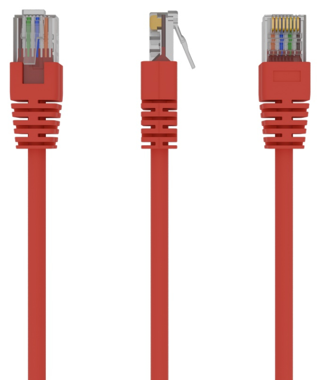 Gembird PP12-0.5M/R cable de red 0,5 m