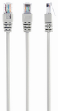 Gembird espinal CAT5e UTP Patch , gris , 2 m