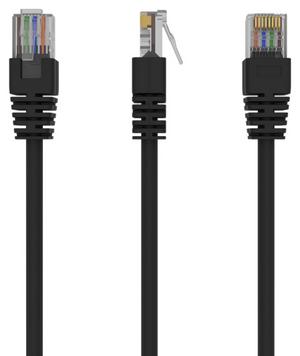 Gembird Patch Cord Cat.5e UTP 0.25m cable de red Negro 0,25 m Cat5e U/UTP (UTP)