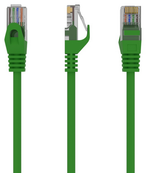 Gembird PP6U-1M cable de red Verde Cat6 U/UTP (UTP)