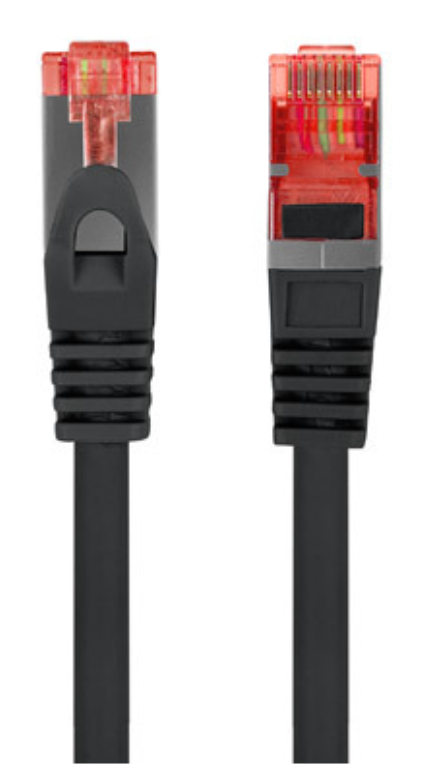 Lanberg PCF6-10CU-0050-BK cable de red Negro 0,5 m Cat6 F/UTP (FTP)
