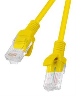 Lanberg PCU6-10CC-0200-Y cable de red Amarillo 2 m Cat6 U/UTP (UTP)