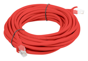 Lanberg PCU6-10CC-0500-R cable de red Rojo 5 m Cat6 U/UTP (UTP)