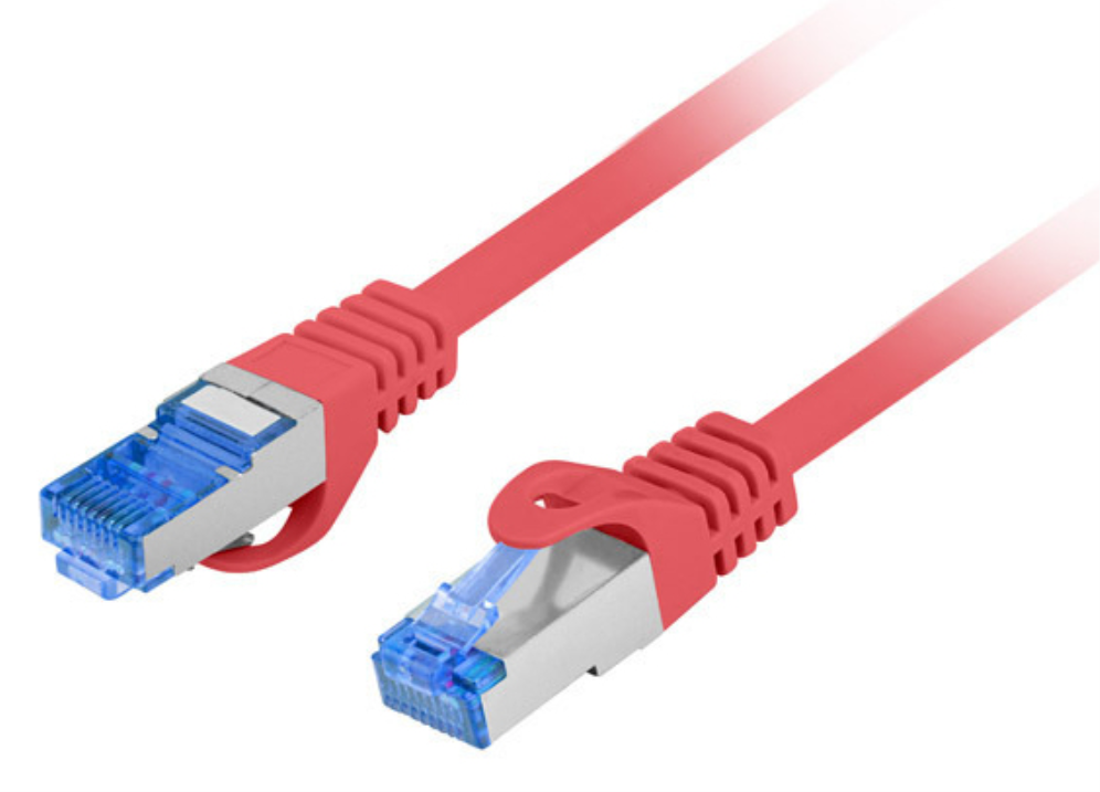Lanberg PCF6A-10CC cable de red Rojo 1 m Cat6a S/FTP (S-STP)