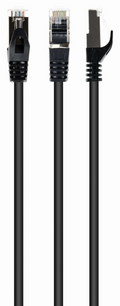 Gembird PP6A-LSZHCU-BK-0.5M cable de red Negro 0,5 m Cat6a
