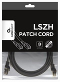 Gembird PP6A-LSZHCU-BK-3M cable de red Negro Cat6a S/FTP (S-STP)
