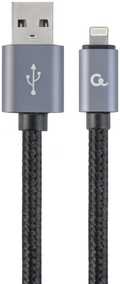 Gembird CCB-MUSB2B-AMLM-6 cable de conector Lightning 1,8 m Negro