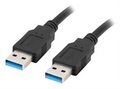 Lanberg CA-USBA-30CU-0005-BK cable USB USB 3.2 Gen 1 (3.1 Gen 1) 0,5 m Negro