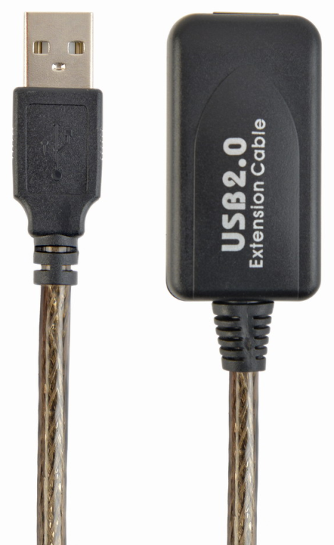 Gembird USB A/USB A M/F 10m cable USB USB 2.0 Negro