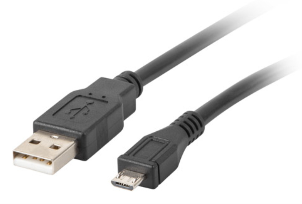 Lanberg CA-USBM-10CC-0018-BK cable USB USB 2.0 1,8 m Micro-USB B USB A Negro