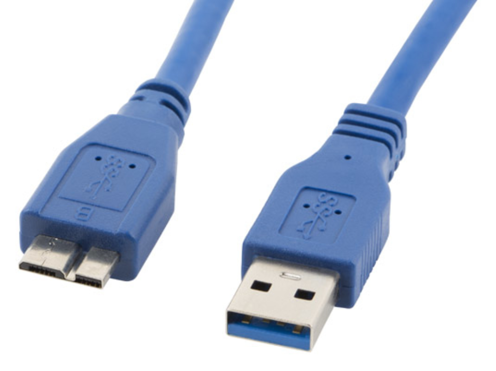 Lanberg CA-US3M-10CC-0005-B cable USB 0,5 m Micro-USB A USB A Azul