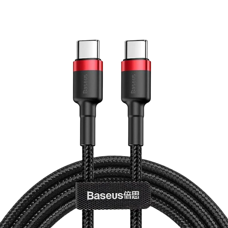 Cable Baseus USB Tipo C a USB Tipo C 60W 1M