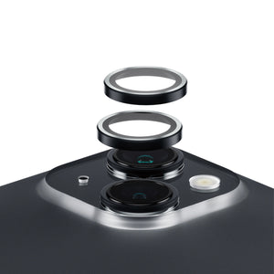 Hoops® Camera Lens Protector Black iPhone 15 | 15 Plus Protector de pantalla Apple 1 pieza(s)