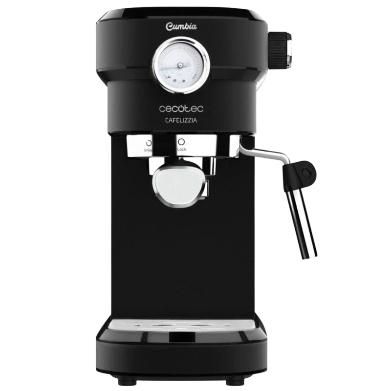 Cecotec Cafelizzia 790 Pro 1350 W 1,2 L Negro, Acero inoxidable 20 bares vaporizador de leche Cafetera