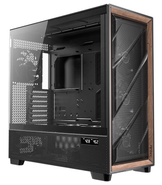 Antec FLUX PRO EUV Full Tower Negro, Madera