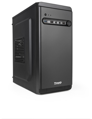 TooQ Caja Minitorre Micro-ATX Negra