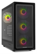 NOX Hummer Aero Midi Tower Negro