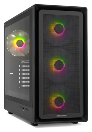 NOX Hummer Aero Midi Tower Negro