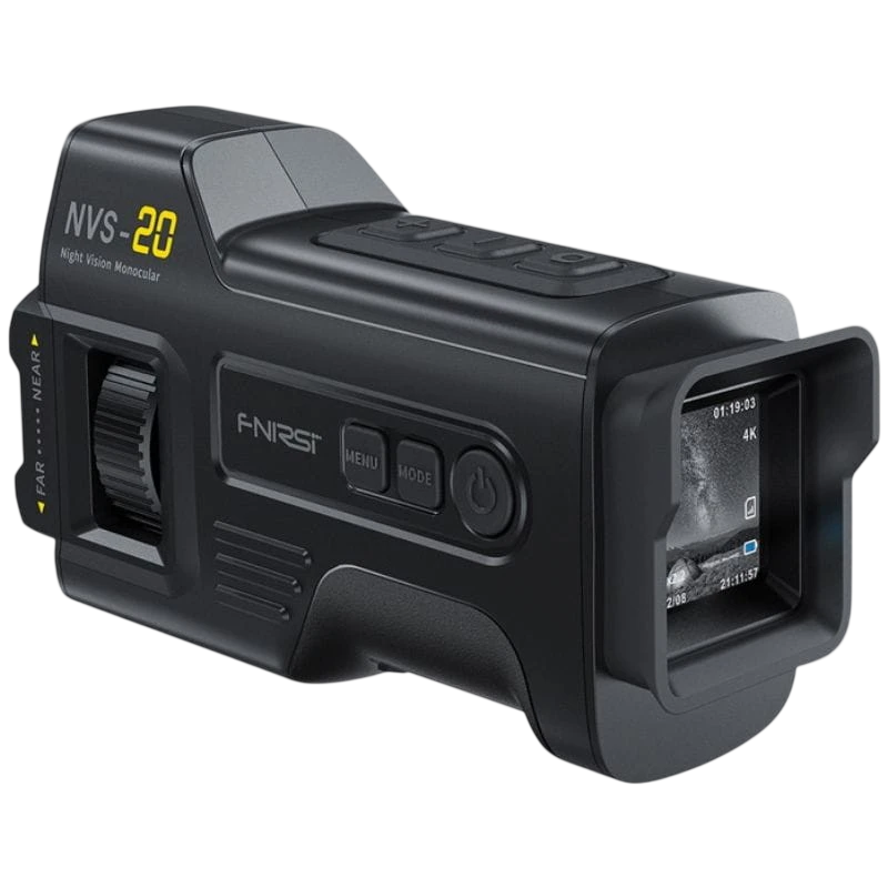 FNIRSI NVS-20 4K con visión nocturna - Videocámara digital 