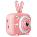 Cámara Digital Para Niños K3 Diseño Conejo Rosa