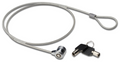 Ewent EW1242 cable antirrobo Negro, Acero inoxidable 1,5 m
