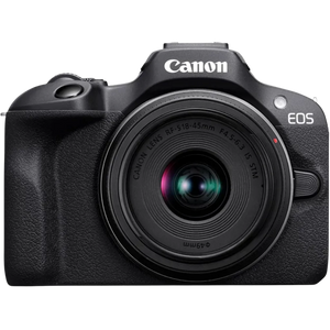 Canon EOS R100 + RF-S 18-45mm F4.5-6.3 IS STM Kit MILC 24,1 MP CMOS 6000 x 4000 Pixeles Negro