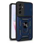 Carcasa COOL para Samsung A356 Galaxy A35 5G Hard Ring Marino