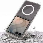Carcasa COOL para Samsung F776 Galaxy Z Flip 8 Magnética Transparente