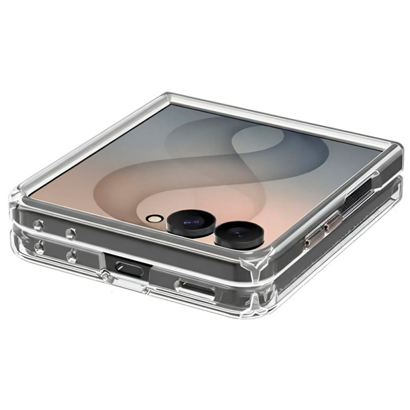 Carcasa COOL para Samsung F776 Galaxy Z Flip 8 Magnética Transparente
