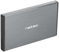 NATEC Rhino GO Carcasa de disco duro/SSD Gris 2.5"
