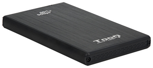 TooQ TQE-2522B caja para disco duro externo Caja de disco duro (HDD) Negro 2.5"