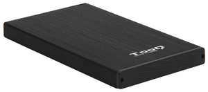 TooQ TQE-2527B caja para disco duro externo Caja de disco duro (HDD) Negro 2.5"