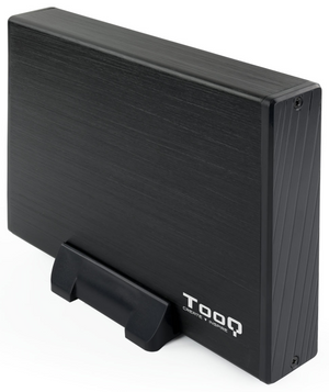 TooQ TQE-3527B caja para disco duro externo Caja de disco duro (HDD) Negro 3.5"