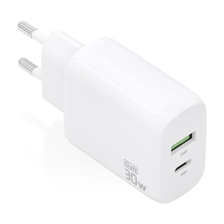 AISENS A110-0923 cargador de dispositivo móvil Cámara digital, MP3, MP4, Teléfono móvil, Navegante, Portátil, Consola de juegos portátil, Smartphone, Tableta, Universal Blanco Corriente alterna Carga rápida Interior