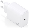 AISENS Cargador GaN 45W, 1xUSB-C PD3.0, Blanco