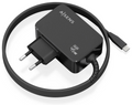 AISENS ASCH-1PD45WL032-BK cargador de dispositivo móvil Universal Corriente alterna Interior