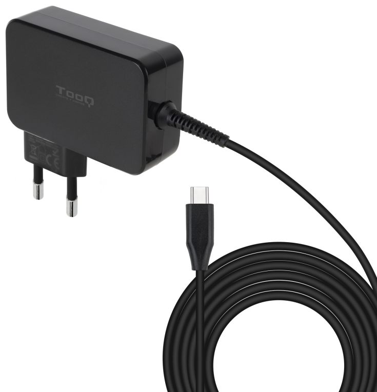 TooQ TQLC-USBCGAN100PD cargador de dispositivo móvil Portátil, Universal Corriente alterna Interior