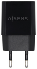 AISENS Cargador USB 10W Alta Eficiencia, 5V/2A, Negro