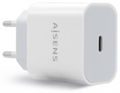 AISENS Cargador USB-C P?3.0 1 Puerto 1x USB-C 20 W, Blanco