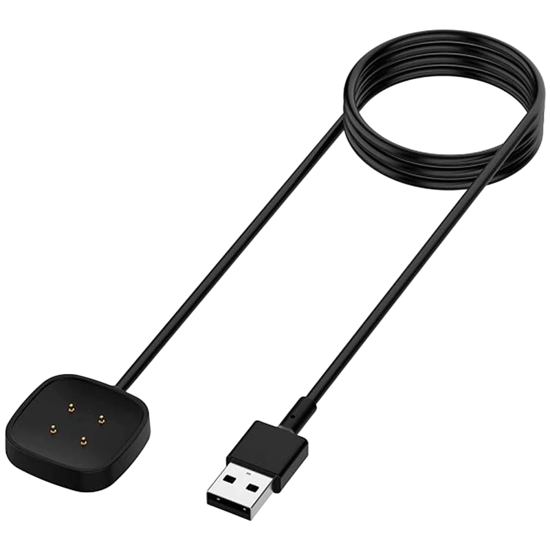 Cargador Fitbit Versa 3 / Versa 4 Negro