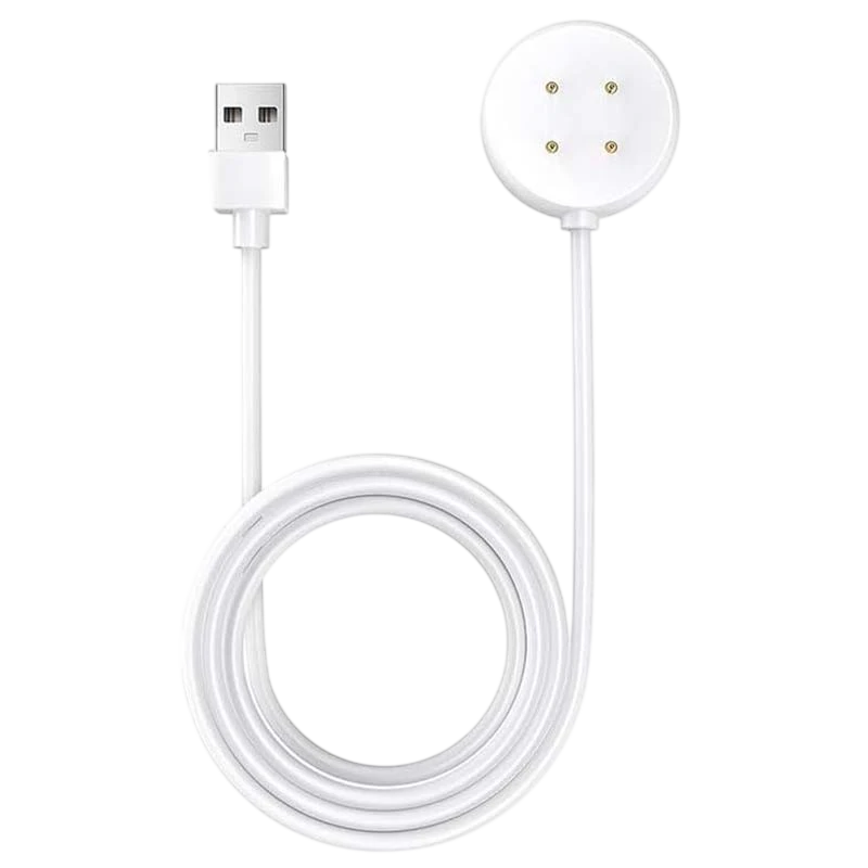 Cargador para Google Pixel Watch 3 / Pixel Watch 2 / Fitbit Versa 4 / Versa 3 Blanco USB-A Compatible