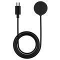 Cargador para Google Pixel Watch 3 / Pixel Watch 2 / Fitbit Versa 4 / Versa 3 Negro USB-C Compatible
