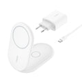 BoostCharge Auriculares, Smartphone Blanco USB Cargador inalámbrico Carga rápida Interior