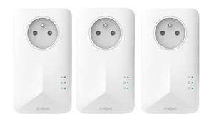Powerline 1000 1000 Mbit/s Ethernet Blanco 3 pieza(s)