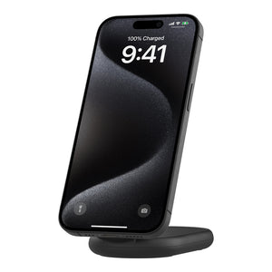 BoostCharge Auriculares, Smartphone Negro USB Cargador inalámbrico Carga rápida Interior