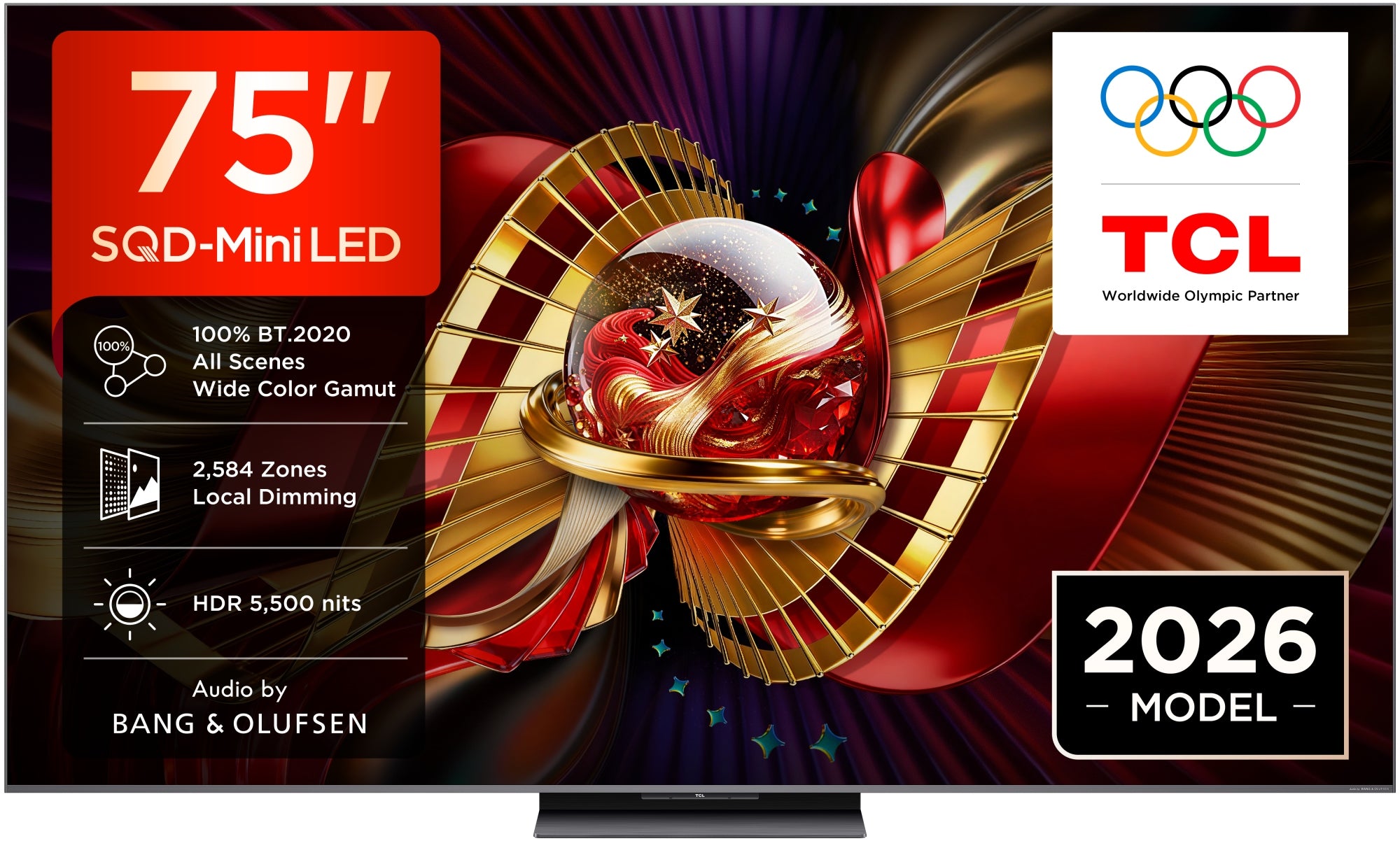 C8L 75C8L Televisor 190,5 cm (75") 4K Ultra HD Smart TV Wifi Negro 5500 cd / m²