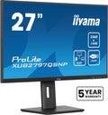 ProLite XUB2797QSNP-B1 pantalla para PC 68,6 cm (27") 2560 x 1440 Pixeles Quad HD LED Negro