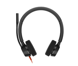 Auriculares estéreo Poly Blackwire 3320 con certificación Microsoft Teams USB-C + Adaptador USB-C/A